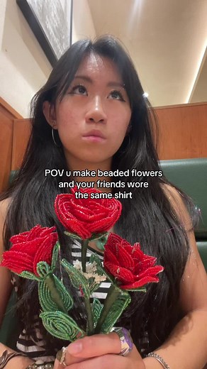 Creating Beaded Flowers for Valentine's Day