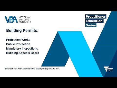 Practitioner Education Series - Building Permits 4 May 2023