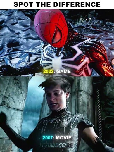 Spider Man Removing Symbiote in Game vs in Movie Detailed Comparison 😱😱