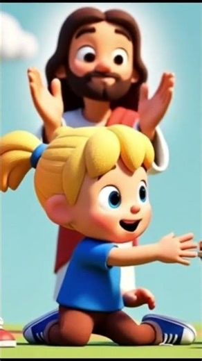 When You Feel Sad… Jesus Is Your Friend ❤️ Kids Cartoon