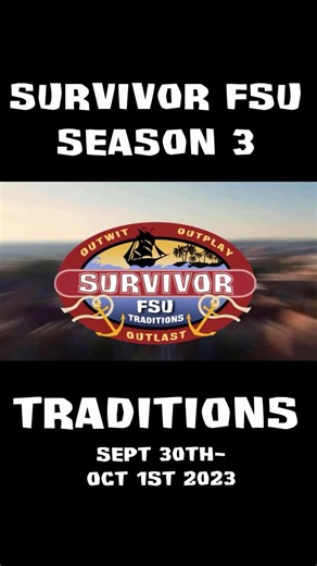 Survivor FSU Season 3: Traditions Intro #Survivor #FSU #College