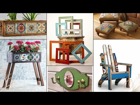 Recreate & Reimagine Turning Old Furniture into Stylish New Design and Decor Piece Idea