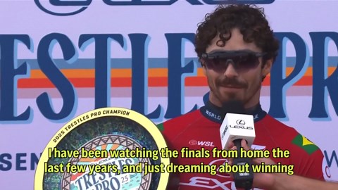 Surfin' USA - Yago Dora among those to explore and wrestle with the waves at the WSL Trestles Pro in the bid for glory