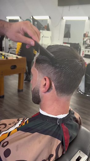 Creating Smooth Transitions with Shears over Comb Technique