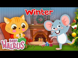 ❄️ Winter 🎄 Baby Walrus | Christmas Nursery Rhyme for Kids