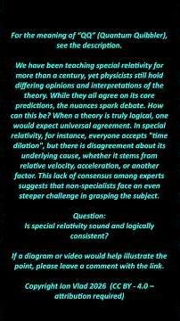 No 13 Is SR logical? #quantum #science #physics #paradox #mathematics #space #time #simultaneity