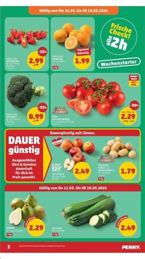 Penny Markt - Flugblatt 12.03. - 18.03.