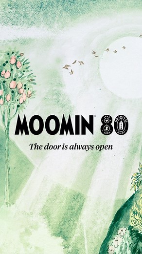 Moomin on Instagram: "The Moomins turn 80 in 2025 ✨ It all began in 1945 when the first Moomin story opened the door to a world filled with wonder and created a sense of belonging in uncertain times. Readers met the charming, adventurous characters and were welcomed into their home, the Moominhouse. Today, 80 years later, the story’s message of inclusiveness and togetherness remains as powerful as ever. Join the anniversary celebrations! Visit the link in bio to read more about Moomin 80 and lea