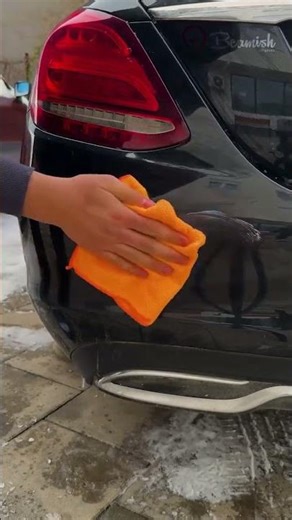 Car scratch removal with toothpaste! #easy #carscratch #removal #trick