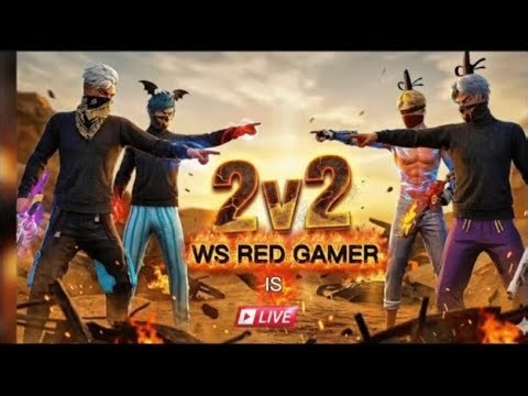 🛑[LIVE] WS RED GAMER IS [LIVE] 2 V/S 2 GUILD TEST #shorts #shortsfeed #freefire #freefiremax #viral