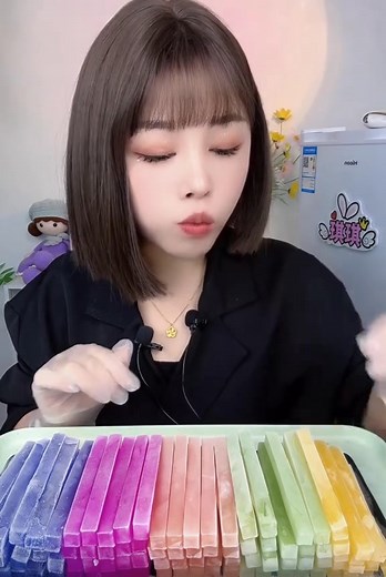 rainbow ice asmr | 1heartice