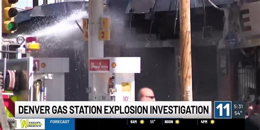 2 hospitalized after explosion in Shell gas station in Denver