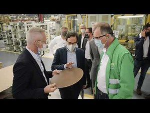 Inauguration of the first solar energy plant in the metallurgical sector / Groupe SEB Andean