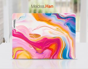 Laptop Skin Lenovo LOQ 15ARP9 Sticker Custom Decal Gift Colorful Marble Unique Design for Lenovo Slim Legion Ideapad Yoga Thinkbook Thinkpa - Etsy