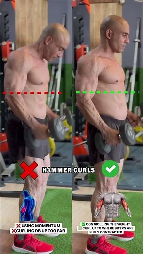 "Stop Making These Hammer Curl Mistakes! Fix Your Form Fast!"