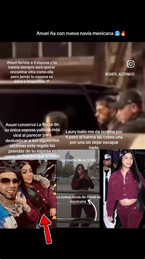 Nueva novia de Anuel es mexicana se viene el niño Pablito necesita un hermanito para jugar al futbol 🤫se burlaban de yailin las Lauro ballos diciendo con la domi no se quedó 🤡pues con la venezolana feita tampoco se quedó 🤫#republicadominicana🇩🇴 #colombia #puertorico #💔 @ANUEL @Yailin La Más Viral