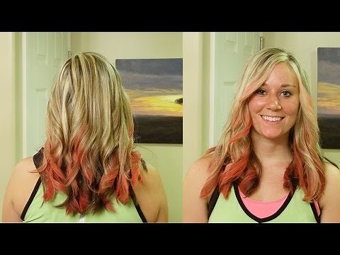 How to use Hair Chalk // Hair 101 Tutorial