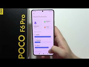 POCO F6 Pro: All Sound Settings