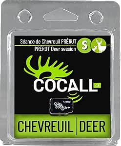 Deer Sound Card - Call Session for Hunting (Pre-Rut Session, 27 Minutes) - Micro SD Card for Cocall 2X - Replicates Real Deer Interactions - Press Play and Let it Play