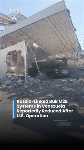 Recent reports indicate that medium-range Buk M2E air defense systems supplied by Russia to Venezuela may have sustained notable reductions in operable units following a dynamic U.S. military operation around Caracas. Imagery circulated online showed several Buk M2E support vehicles and command units in areas such as La Carlota and Higuerote, where they appeared damaged or in uncertain condition. Open-source assessments suggest that Russia delivered around a dozen Buk M2E elements to Venezuela o
