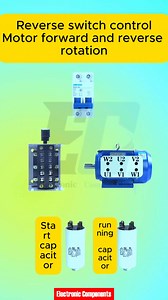 64K views · 502 reactions | Reverse switch control Motor forward and reverse rotation #fblifestyle | 퐄퐥퐞퐜퐭퐫퐨퐧퐢퐜 퐂퐨퐦퐩퐨퐧퐞퐧퐭퐬 | Facebook