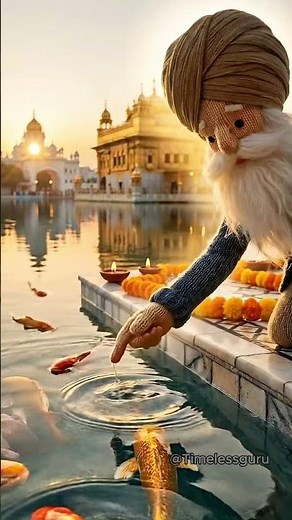 Ik Onkar – The One Divine Truth 🌊 #ikonkar #spiritualawakening #oneness #sikhwisdom #sikhism