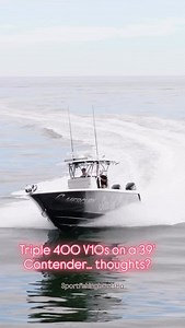 The 39’ Contender ST is built for one thing: going farther, faster, and safer offshore. Triple-engine power, a legendary deep-V hull, and a layout that balances fishability with comfort make this one of the most respected center consoles in its class. Whether you’re pushing offshore, cruising with family, or running tournament days, the ST delivers confidence at speed and control when it matters. This is the kind of boat that earns its reputation mile by mile — not hype, just performance. Would 