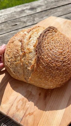 Sourdough bread ASMR | the sound of fresh bread
