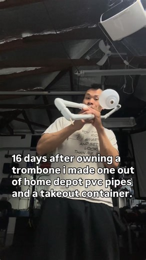 darren lo on Instagram: "theres something about the home depot trombone that isnt as good as a brass one."