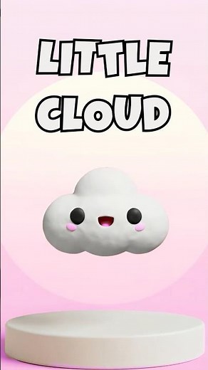 Happy World | Meet Little Cloud! ☁️ #shorts #littlecloudhappyworld #yogurttimehappyworld #happyworld