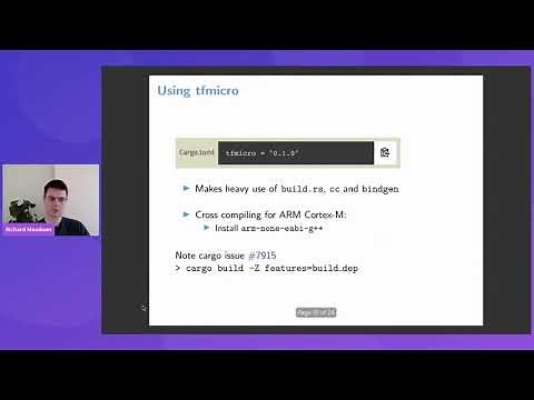 Using TensorFlow in Embedded Rust