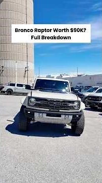 Is the 2026 Bronco Raptor worth $90K? Full breakdown! 😳 #fordbronco