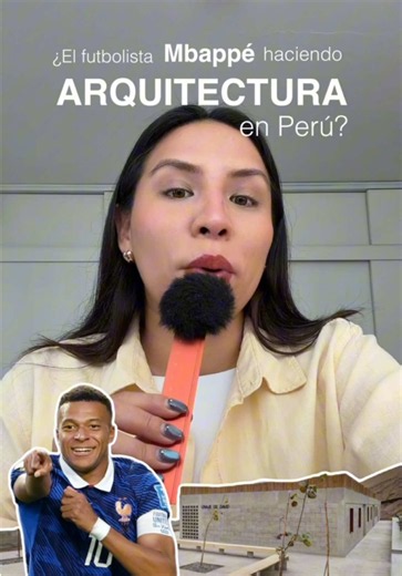 Aprovechando que todos hablamos del Mundial, les comparto un proyecto impulsado por su fundación en Ancón que demuestra cómo la arquitectura, la educación y el deporte pueden transformar una comunidad.❤️‍🩹 #creatorsearchinsights #mbappe #arquitectura #architecture #mundial2026