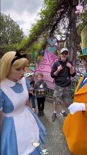 Welcome to Wonderland！#AliceinWonderland #Alice #disneyland #disney #funny