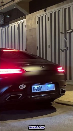 MERCEDES GTS AMG Startup Sounds!