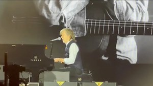 Paul McCartney performs at Apple Park as part of company's 50th anniversary celebration