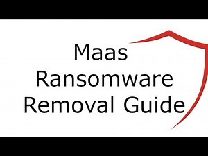 .Maas Virus File Ransomware Removal Guide