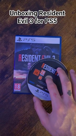 Unboxing Resident Evil 3 for PS5