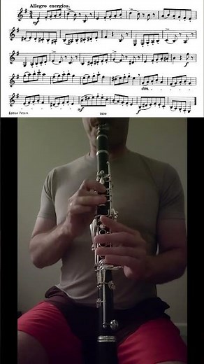Demnitz Etude #4 in E minor for B-flat Soprano Clarinet