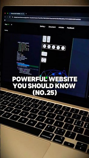 "Struggling to understand algorithms? This website makes it easy! 🧑‍💻💡