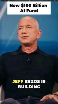Bezos Bets $100B on AI-Powered Factories #ProjectPrometheus