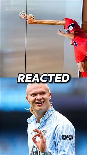 Haaland Reaction on his memes.🥶😂