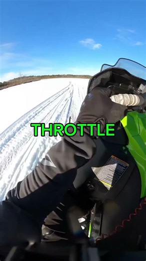 Focusing on slow cornering technique when breaking the sled in! #snowmobiling #racing #practice