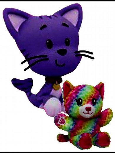 Bubble Guppies: Bubble Kitty w/MB Rainbow Friend Kitty