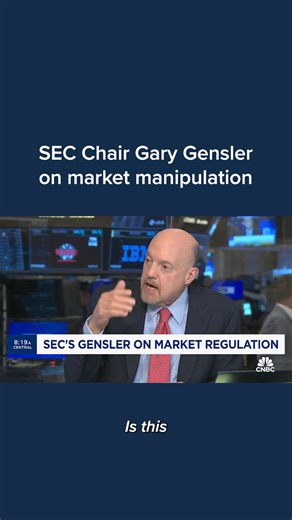3.1K views · 16 reactions | SEC Chair Gary Gensler discusses regulation of market manipulation. | CNBC | Facebook