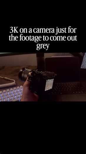 Cavin Martinez | Videographer on Instagram: "Why does this happen? Post explaining Log footage coming soon. #videography #cinematicphotography #camera"