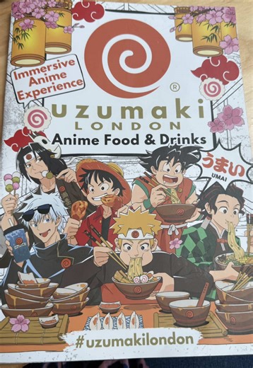 Visiting Uzumaki: London’s Anime-Themed Restaurant