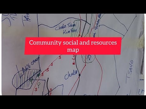 How to prepare community resource map#community #resources #climatechange #trending