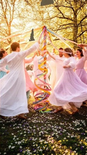 What is Beltane on the Pagan calendar on May 1st? #Beltane #Pagan #festivals #maypole #paganlife