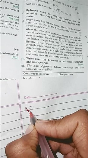 #Q11 #PYQ #Atoms #Class12thPhysics